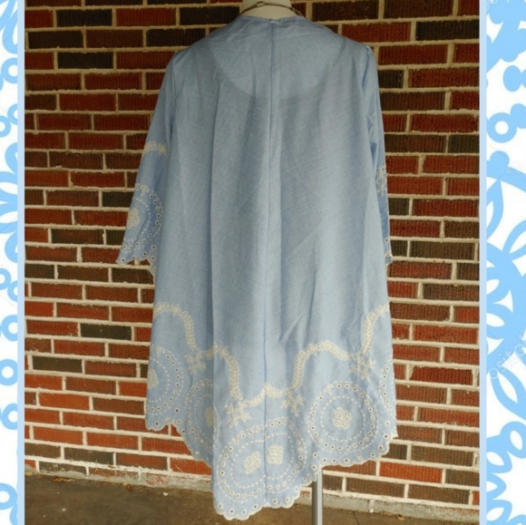 TIME & TRU EMBROIDERED KIMONO - Picture 3 of 3